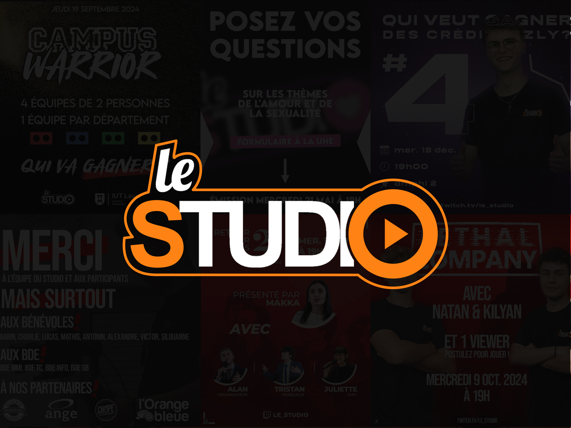 Supports de communication : Le Studio